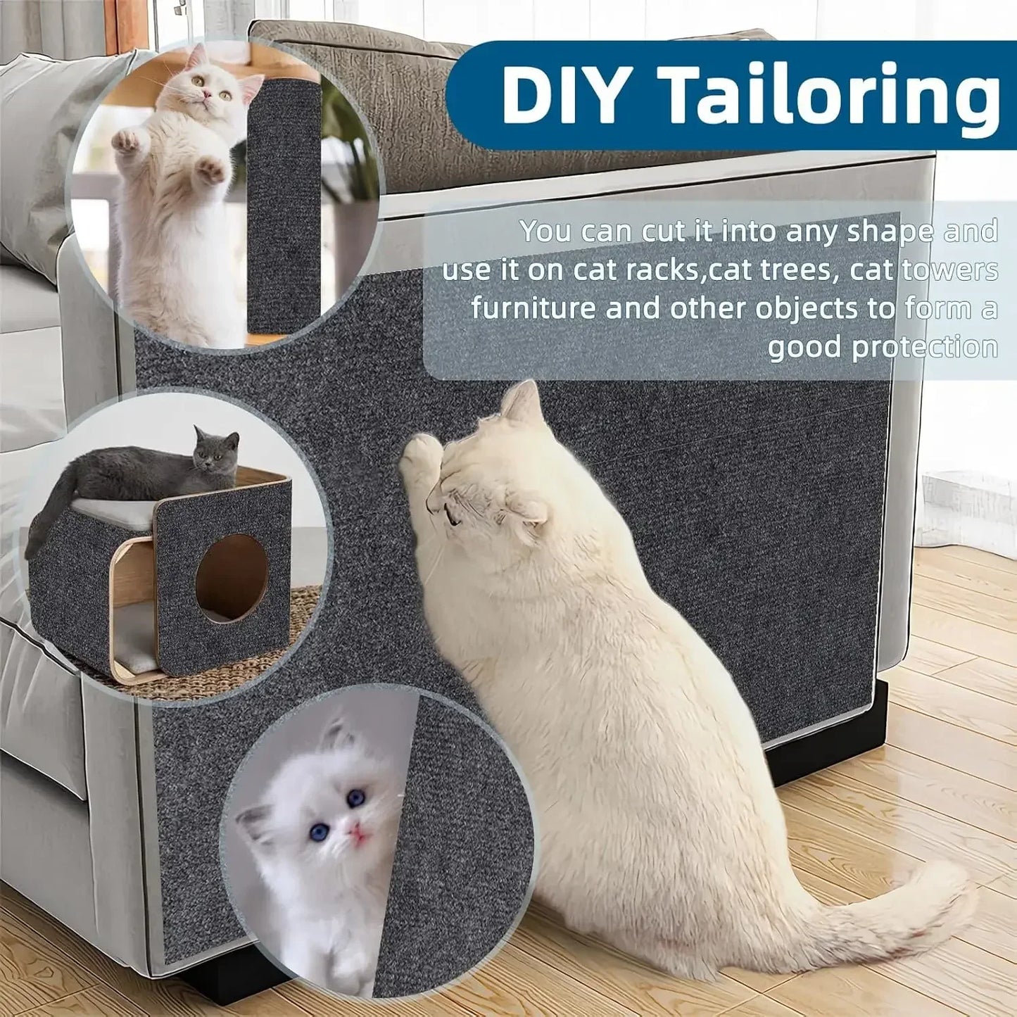 Self Adhesive Cat Scratcher Sofa Protector