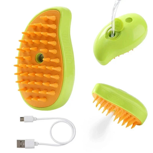 1-2PCS Pet Steam Brush