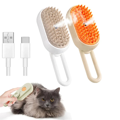 1-2PCS Pet Steam Brush