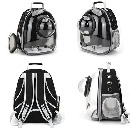 Transparent Pet Travel Backpack