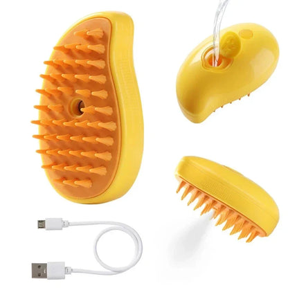 1-2PCS Pet Steam Brush